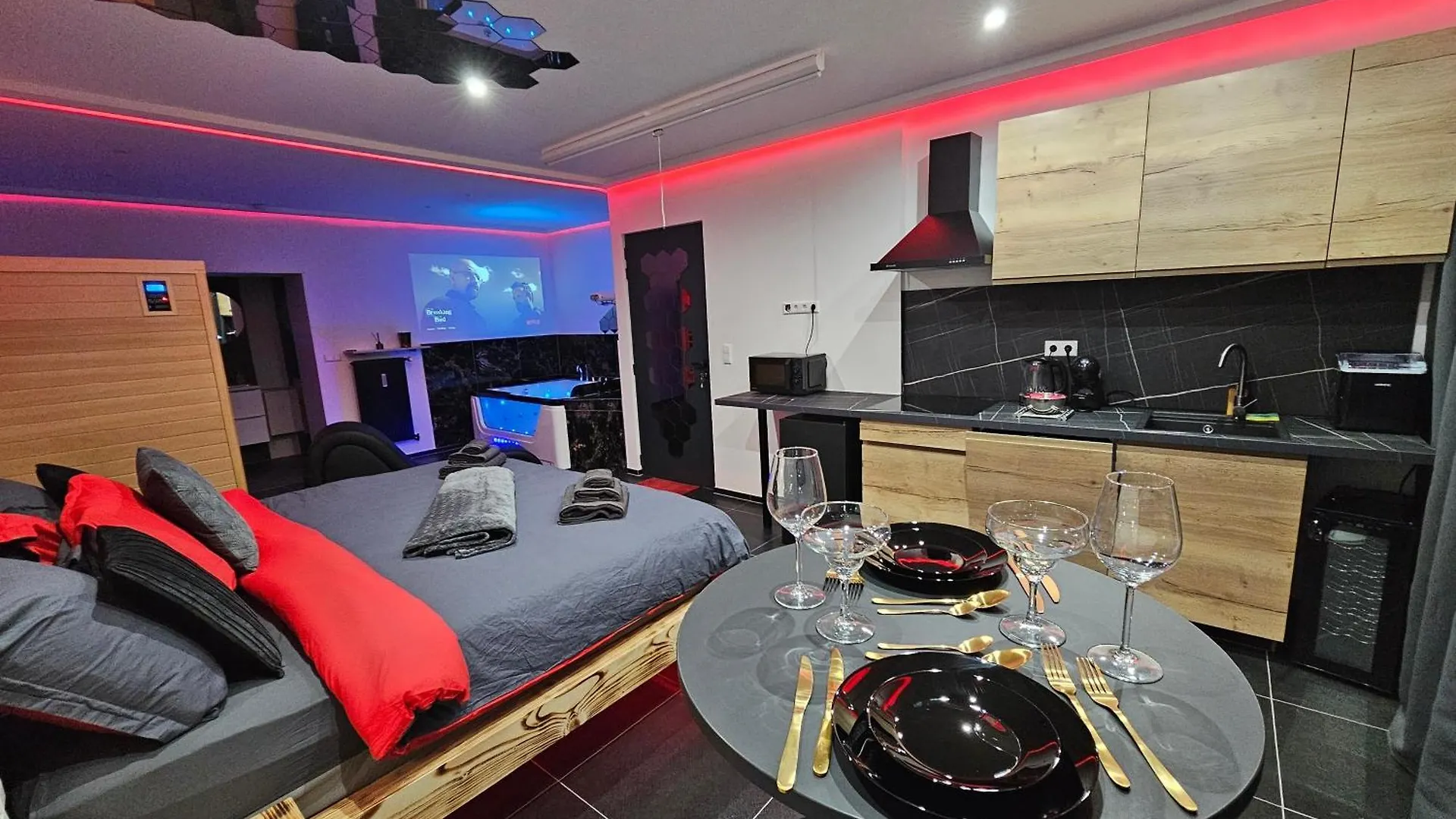 Magnifique Suite Spa Luxembourg Differdange 0*,